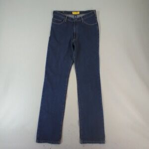 Real Ranch jeans men's 36 x 38  low-rise straight blue denim pants